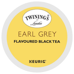 Twinings of London Earl Grey Tea, Keurig K-Cup Pods, Box of 24 K-cups