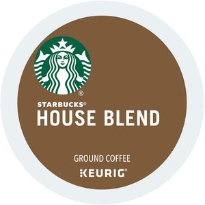 Starbucks House Blend, Medium Roast, Keurig K-Cup Coffee Pods