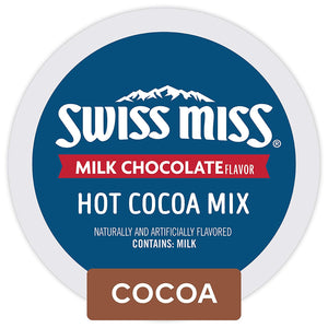 Swiss Miss Milk Chocolate Hot Cocoa, Keurig K-Cup Pods, Box of 28 K-cups