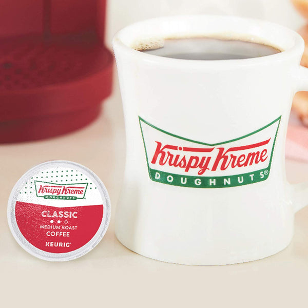 Load image into Gallery viewer, Krispy Kreme Classic, Medium Roast, Keurig K-Cup Coffee Pods, Box of 12 K-cups