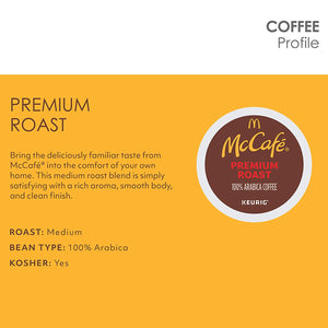 McCafe Premium Roast, Keurig K-Cup Coffee Pods, Box of 24 K-cups