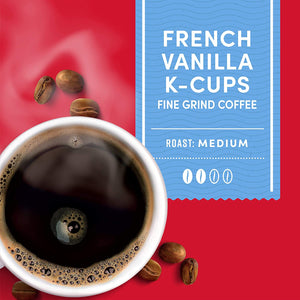 Tim Hortons French Vanilla, Medium Roast, Keurig K-cup Coffee Pods, Box of 12 K-cups