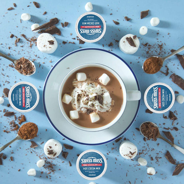 Load image into Gallery viewer, Swiss Miss Milk Chocolate Hot Cocoa, Keurig K-Cup Pods, Box of 22 K-cups