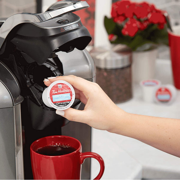 Load image into Gallery viewer, Tim Hortons French Vanilla, Medium Roast, Keurig K-cup Coffee Pods, Box of 12 K-cups