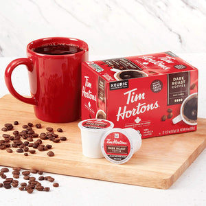 Tim Hortons, Dark Roast, Keurig K-cup Coffee Pods, Box of 12 K-cups