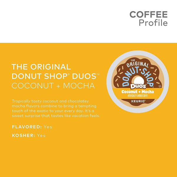 Load image into Gallery viewer, The Original Donut Shop Coconut Mocha, Medium Roast, Keurig K-Cup Coffee Pods