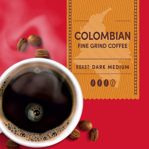 Tim Hortons Colombian, Medium Dark Roast, Keurig K-cup Coffee Pods, Box of 12 K-cups