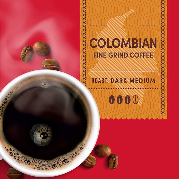 Load image into Gallery viewer, Tim Hortons Colombian, Medium Dark Roast, Keurig K-cup Coffee Pods, Box of 12 K-cups