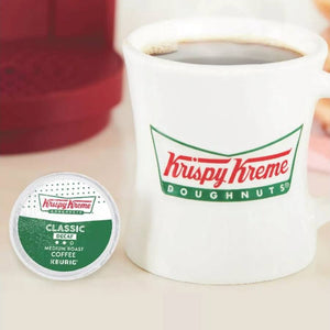 Krispy Kreme Classic Decaf, Medium Roast, Keurig K-Cup Coffee Pods, Box of 24 K-cups