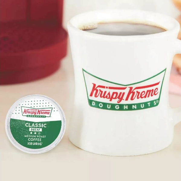 Load image into Gallery viewer, Krispy Kreme Classic Decaf, Medium Roast, Keurig K-Cup Coffee Pods, Box of 24 K-cups