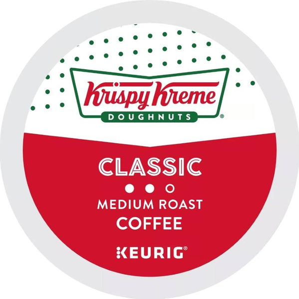 Load image into Gallery viewer, Krispy Kreme Classic, Medium Roast, Keurig K-Cup Coffee Pods, Box of 24 K-cups