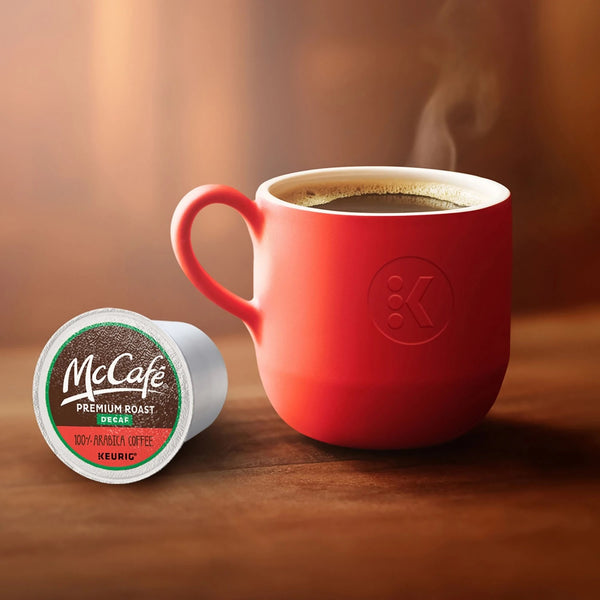 Load image into Gallery viewer, McCafe Premium Roast Decaf, Keurig K-Cup Coffee Pods, Box of 24 K-cups