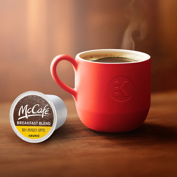 Load image into Gallery viewer, McCafe Breakfast Blend, Light Roast, Keurig K-Cup Coffee Pods, Box of 24 K-cups
