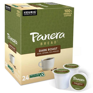 Panera Bread Dark Roast, Keurig K-Cup Coffee Pods, Box of 24 K-cups