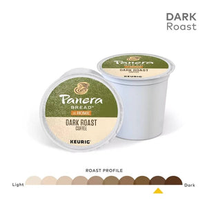 Panera Bread Dark Roast, Keurig K-Cup Coffee Pods, Box of 24 K-cups