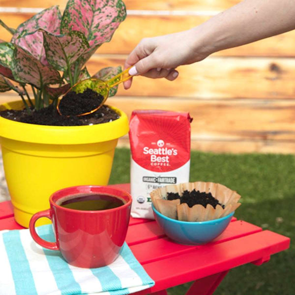 Load image into Gallery viewer, Seattle's Best Coffee 6th Avenue Bistro, Dark Roast, Ground Coffee, 12 oz / 340 g bag