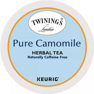 Twinings of London Pure Camomile Tea, Keurig K-Cup Pods