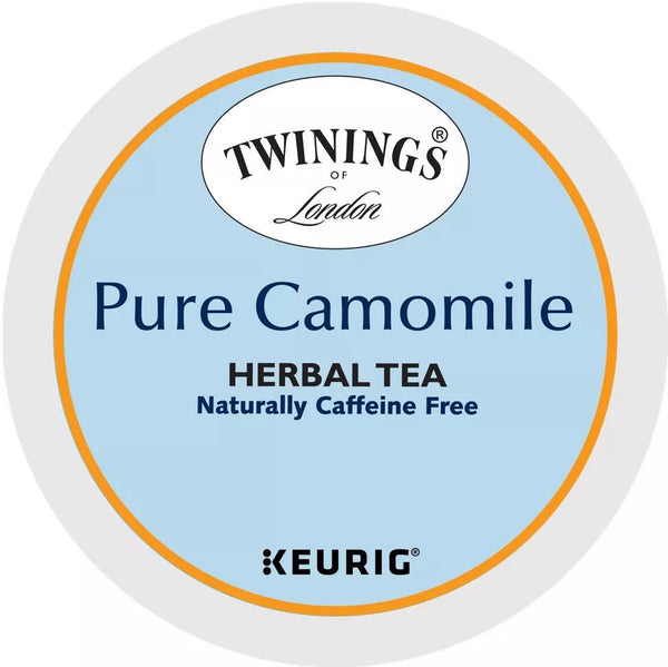 Load image into Gallery viewer, Twinings of London Pure Camomile Tea, Keurig K-Cup Pods, Box of 12 K-cups