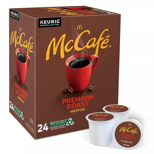 Load image into Gallery viewer, McCafe Premium Roast, Keurig K-Cup Coffee Pods, Box of 24 K-cups