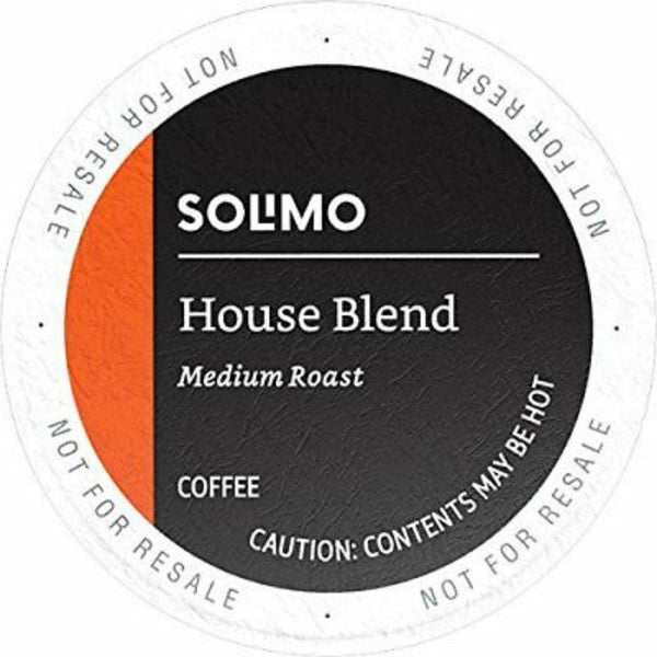 Load image into Gallery viewer, Amazon Solimo House Blend, Medium Roast, Keurig K-Cup Coffee Pods, Box of 100 K-cups
