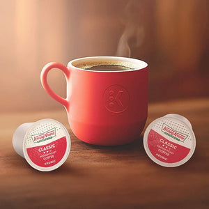 Krispy Kreme Classic, Medium Roast, Keurig K-Cup Coffee Pods, Box of 24 K-cups