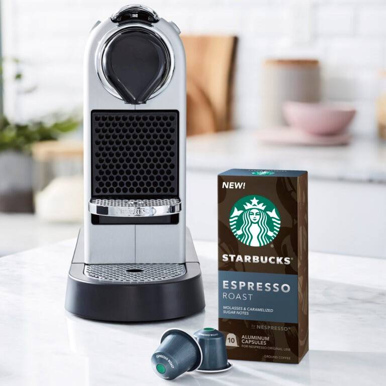 Starbucks Espresso Roast Box of 10 Nespresso Capsules