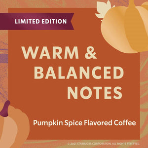 Starbucks Pumpkin Spice, Flavored Coffee, Keurig K-Cup Coffee Pods