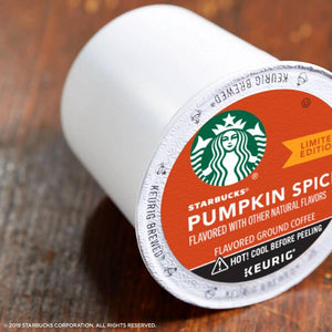 Starbucks Pumpkin Spice, Flavored Coffee, Keurig K-Cup Coffee Pods