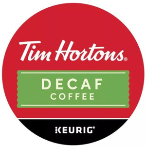 Tim Hortons Decaf, Medium Roast, Keurig K-cup Coffee Pods