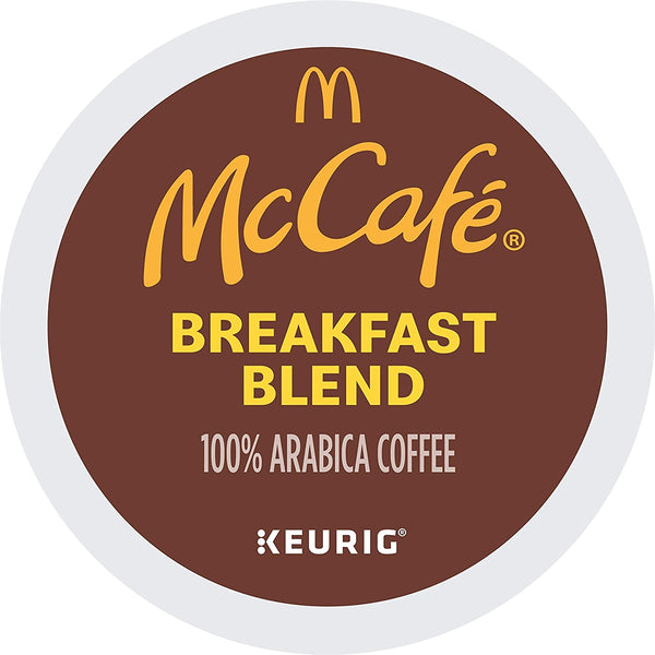 Load image into Gallery viewer, McCafe Breakfast Blend, Light Roast, Keurig K-Cup Coffee Pods, Box of 24 K-cups