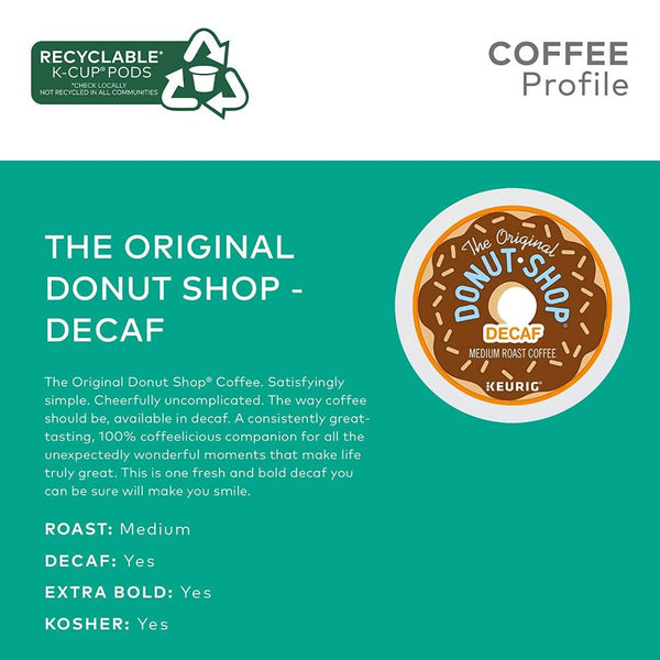 Load image into Gallery viewer, The Original Donut Shop Decaf, Medium Roast, Keurig K-Cup Coffee Pods, box of 10 k-cups
