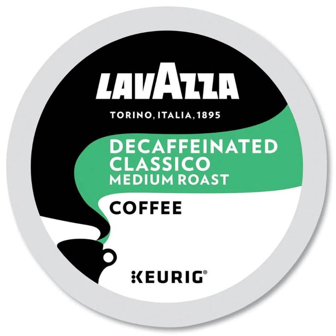 Lavazza Decaf Classico, Medium Roast, Keurig K-Cup Coffee Pods