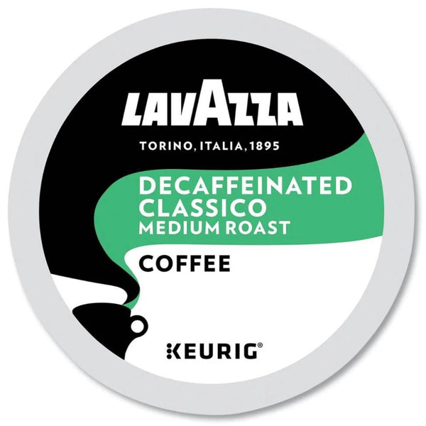Load image into Gallery viewer, Lavazza Decaf Classico, Medium Roast, Keurig K-Cup Coffee Pods, Box of 10 K-cups
