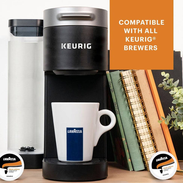 Load image into Gallery viewer, Lavazza Gran Aroma, Light Roast, Keurig K-Cup Coffee Pods, Box of 10 K-cups
