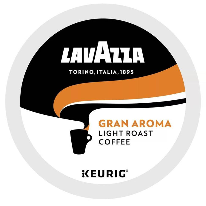 Lavazza Gran Aroma, Light Roast, Keurig K-Cup Coffee Pods