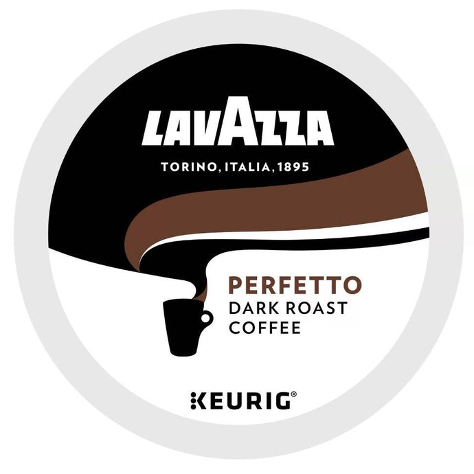 Lavazza Perfetto, Dark Roast, Keurig K-Cup Coffee Pods