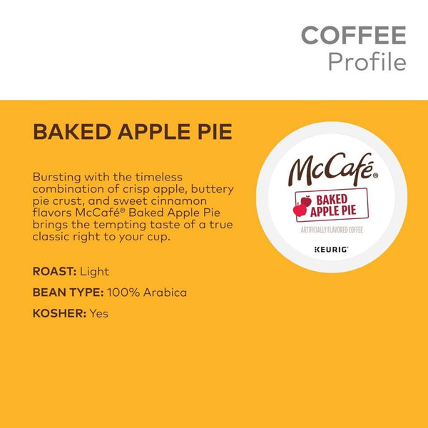 Load image into Gallery viewer, McCafe Baked Apple Pie, Light Roast, Keurig K-Cup Coffee Pods
