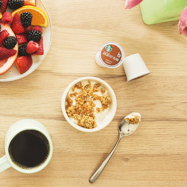 Load image into Gallery viewer, Starbucks Breakfast Blend, Medium Roast, Keurig K-Cup Coffee Pods, Box of 10 K-cups
