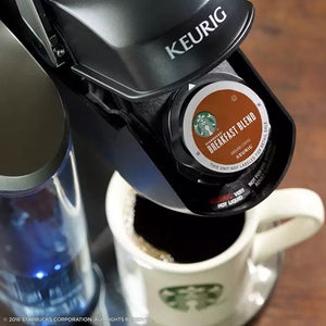 Starbucks Breakfast Blend, Medium Roast, Keurig K-Cup Coffee Pods, Box of 10 K-cups