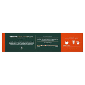 Starbucks Colombia, Box of 10 Vertuo Capsules