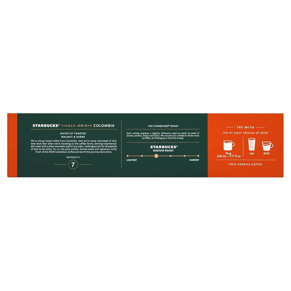 Load image into Gallery viewer, Starbucks Colombia, Box of 10 Vertuo Capsules
