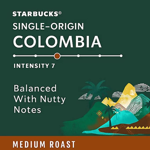 Load image into Gallery viewer, Starbucks Colombia, Box of 10 Vertuo Capsules
