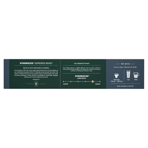 Starbucks Espresso Roast, Box of 10 Vertuo Capsules