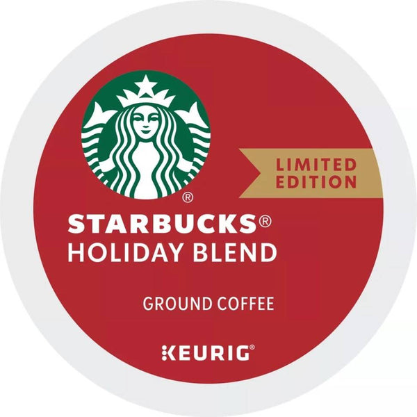Load image into Gallery viewer, Starbucks Holiday Blend, Medium Roast, Keurig K-Cup Coffee Pods, box of 32 k-cups
