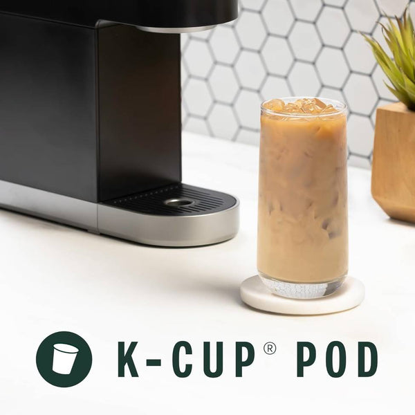 Load image into Gallery viewer, Starbucks Iced Coffee Blend Signature Black, Medium Roast, Keurig K-Cup Coffee Pods, Box of 10 K-cups
