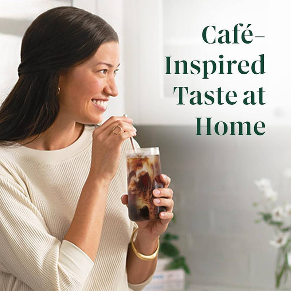 Load image into Gallery viewer, Starbucks Iced Coffee Blend Vanilla, Medium Roast, Keurig K-Cup Coffee Pods, Box of 10 K-cups
