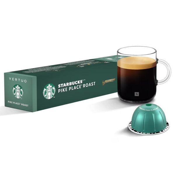 Load image into Gallery viewer, Starbucks Pike Place Roast, Box of 10 Vertuo Capsules

