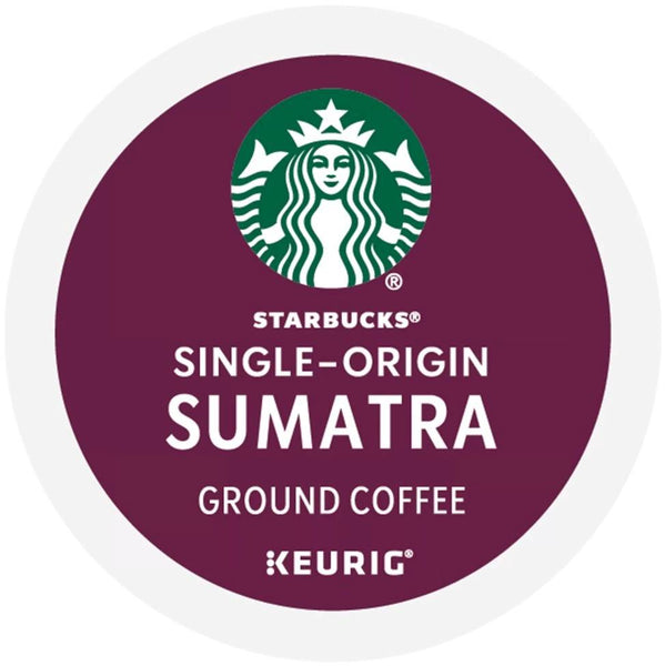 Load image into Gallery viewer, Starbucks Sumatra, Dark Roast, Keurig K-Cup Coffee Pods, Box of 10 K-cups

