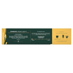 Starbucks Vanilla, Box of 10 Vertuo Capsules