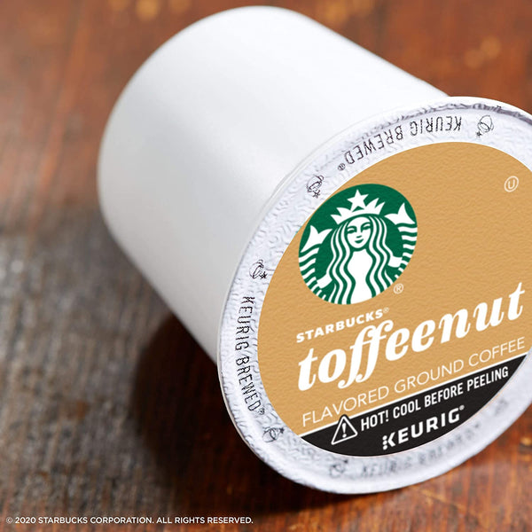 Load image into Gallery viewer, Starbucks Toffeenut, Flavored Coffee, Keurig K-Cup Coffee Pods, Box of 10 K-cups
